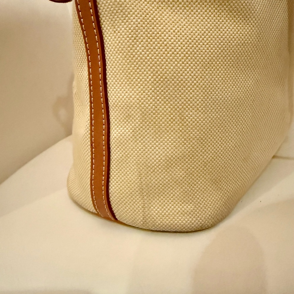 Dooney & Bourke Tan and Brown Tote Bag - Picture 4 of 5